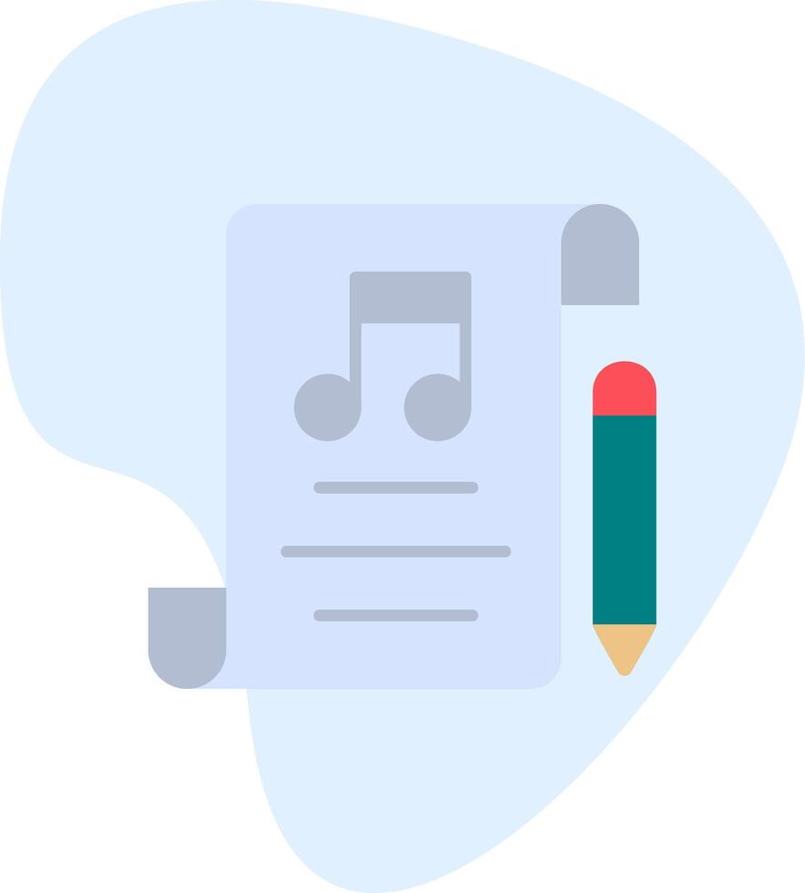 Music Composing Vector Icon