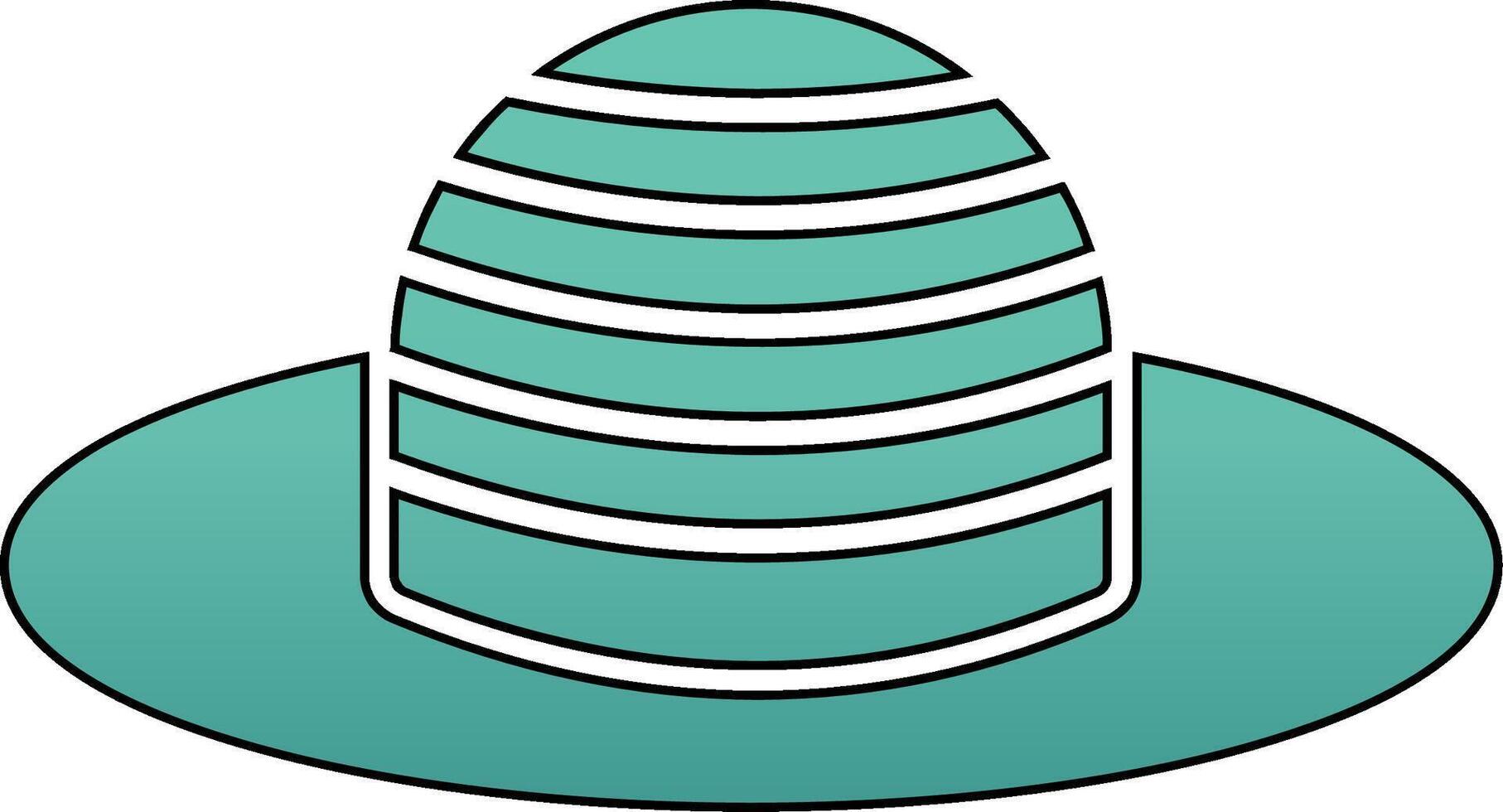 Sun Hat Vector Icon