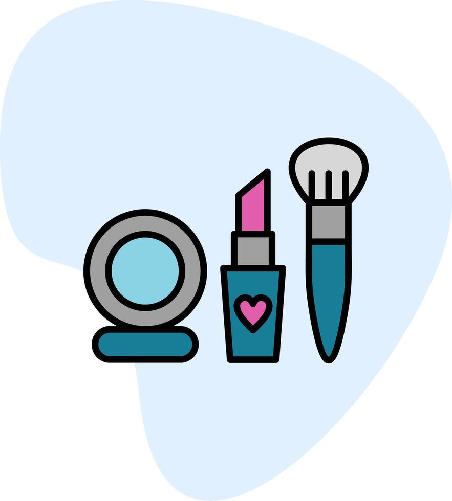 icono de vector de maquillaje