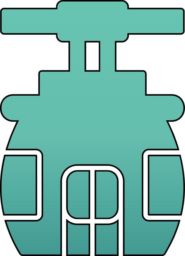 Cableway Vector Icon