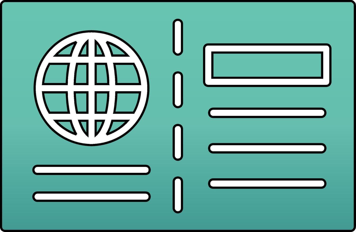 Postcard Vector Icon