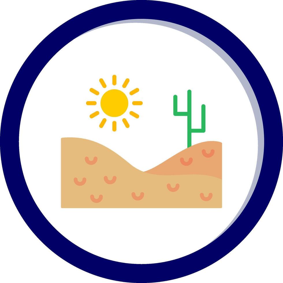 Desert Vector Icon