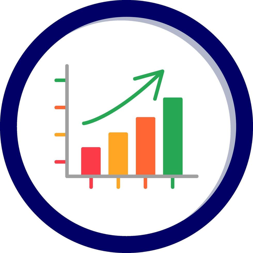 Bar Chart Vector Icon