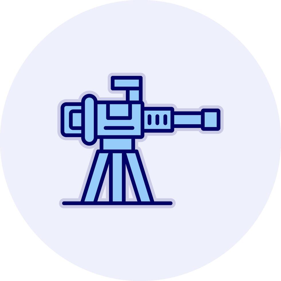 Heavy Machine gun Vector Icon