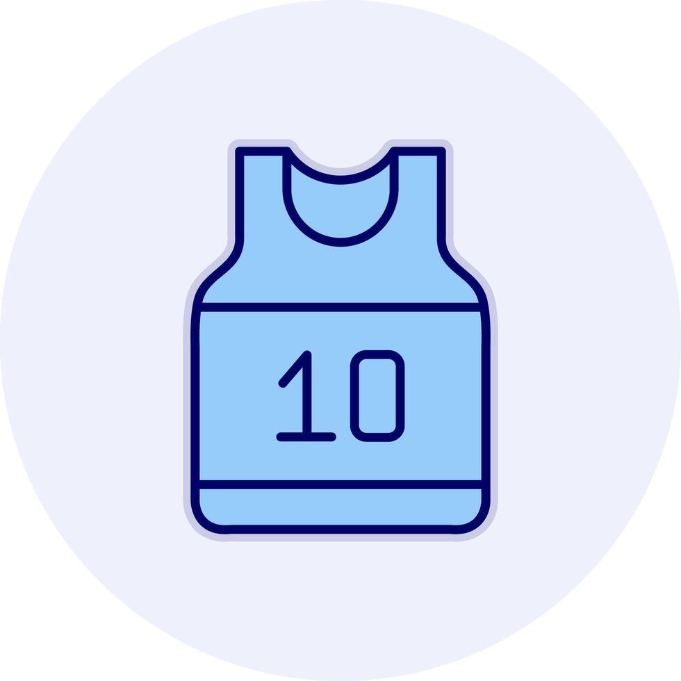 Basketball Jersey Vector Icon