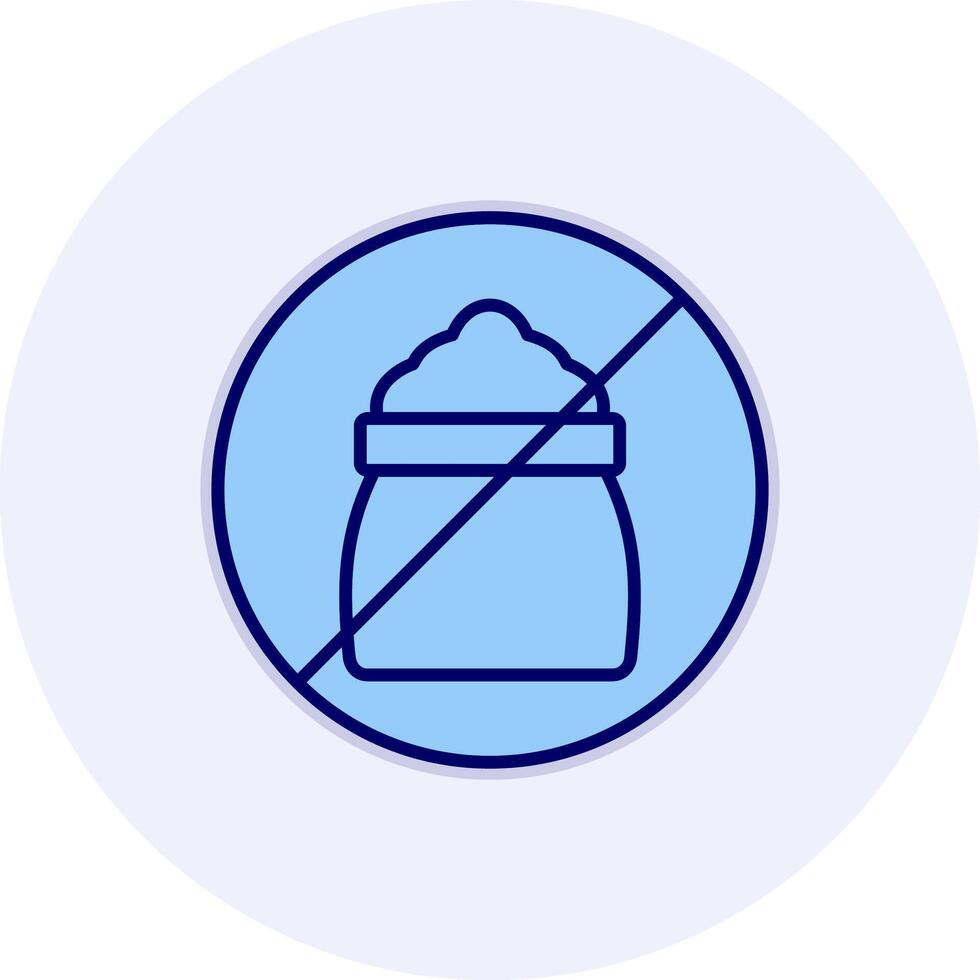 No Sugar Vector Icon