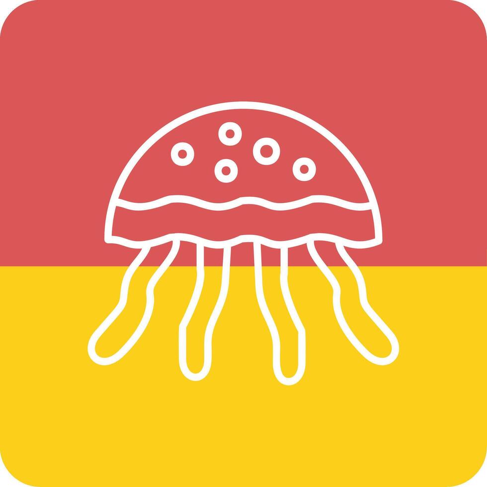 Jellyfish Vector Icon