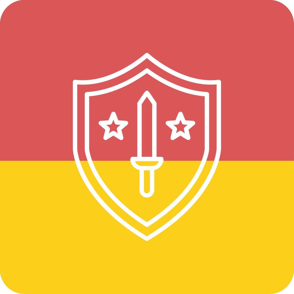 Military Shield Vector Icon