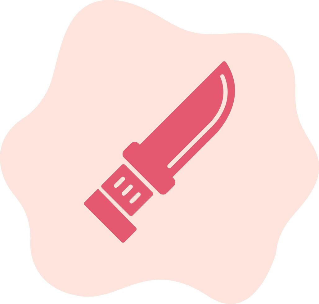 icono de vector de cuchillo