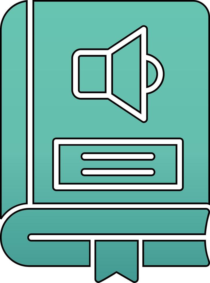 Audio Book Vector Icon