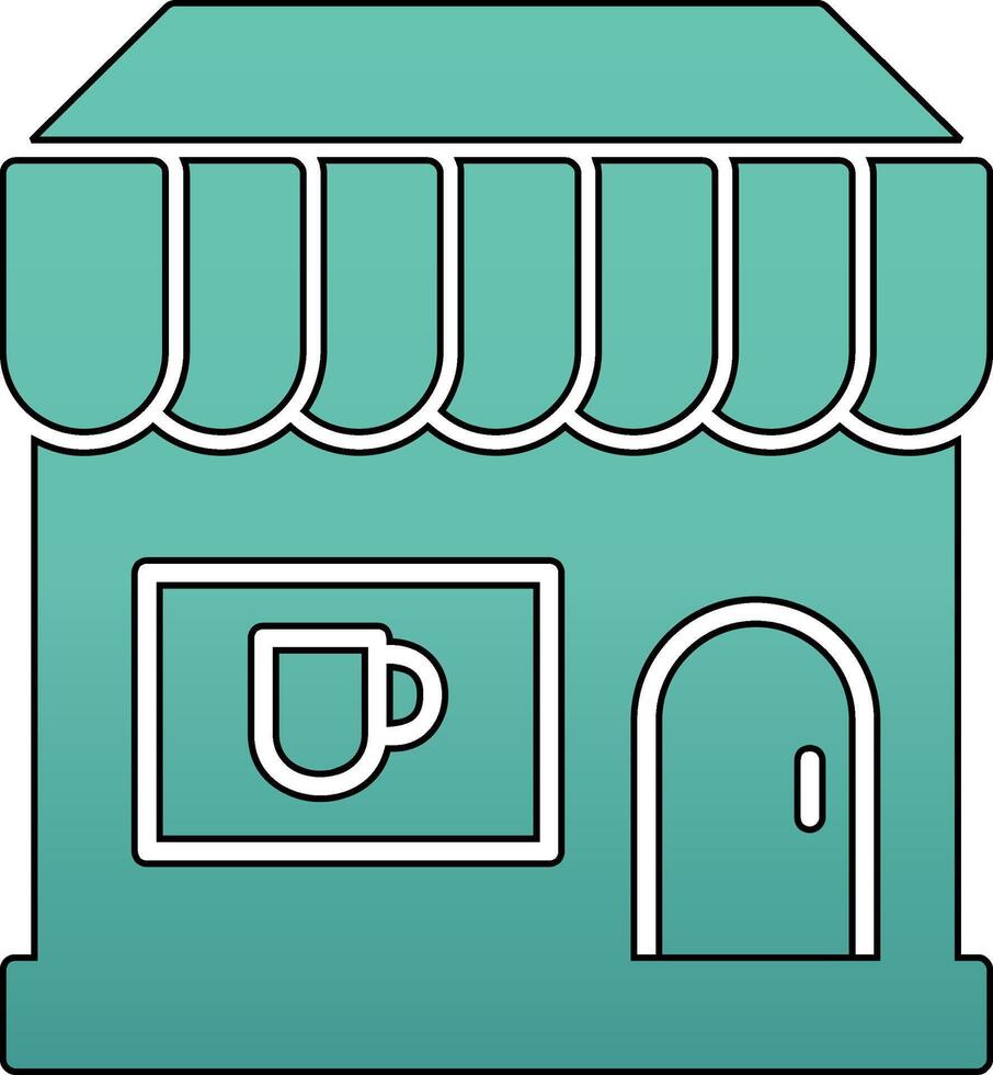 Coffee Shop Vector Icon