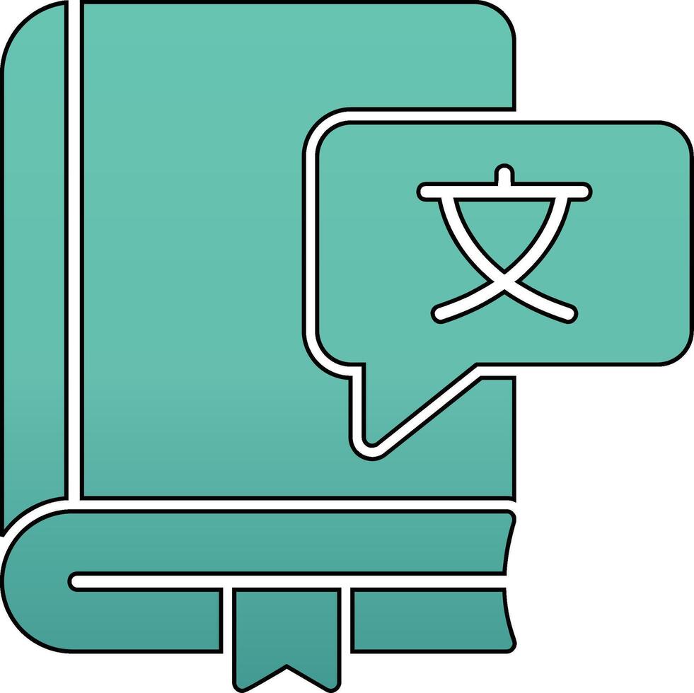 Foreign Language Vector Icon