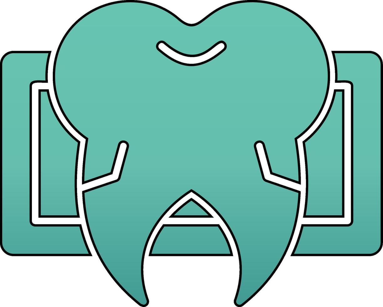 Dental X Ray Vector Icon