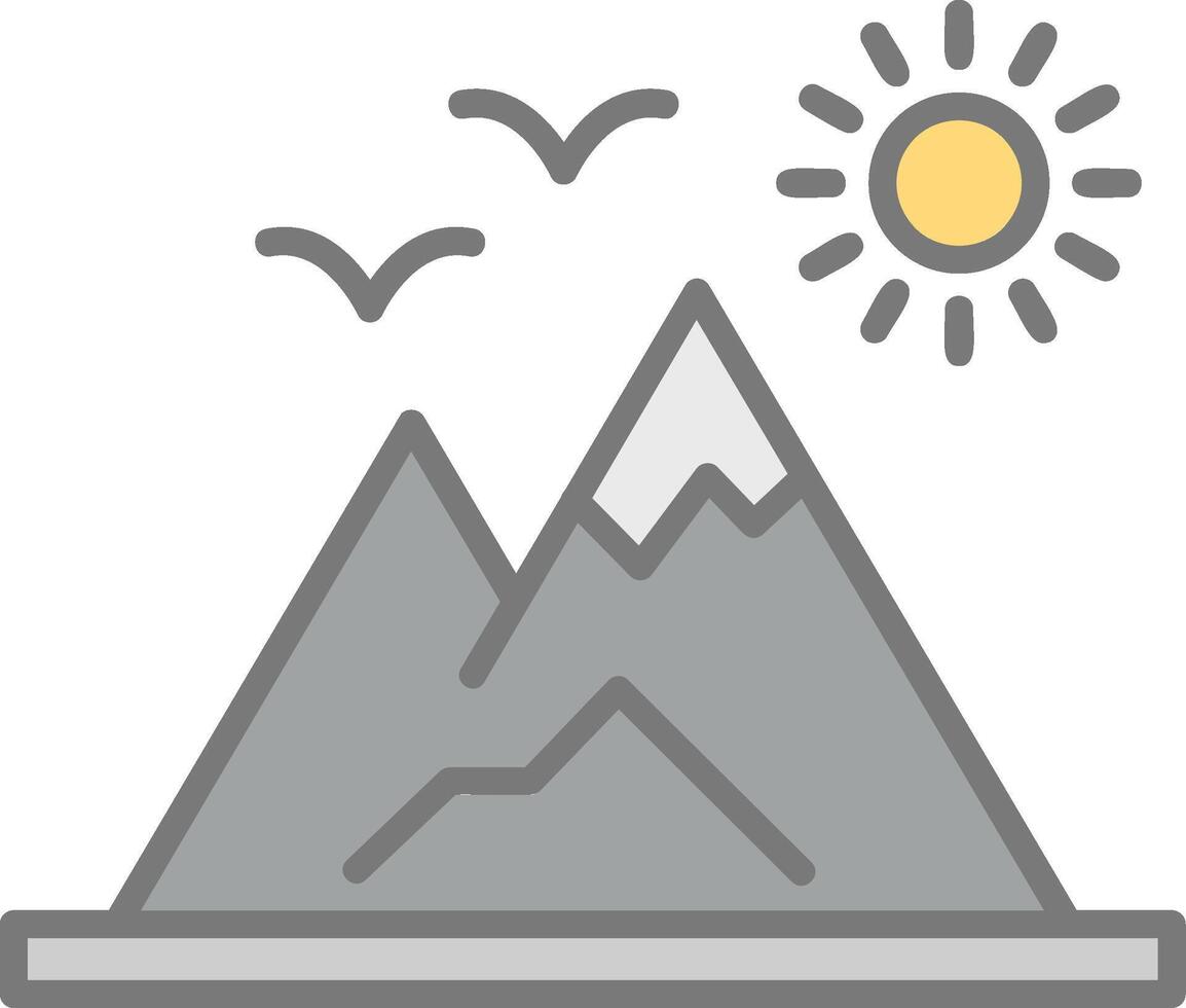 Mountain Vector Icon