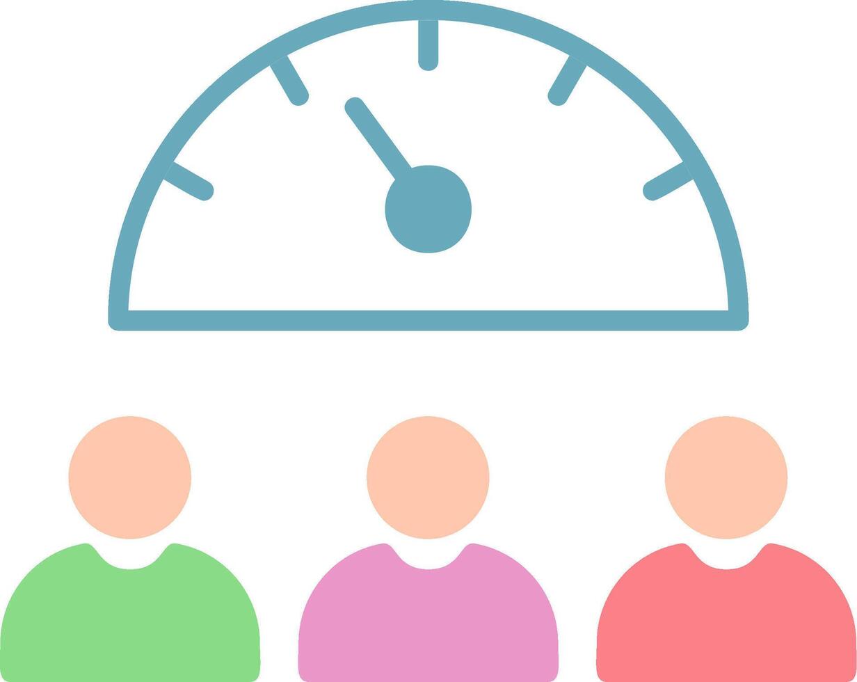 Team Work Speed Vector Icon