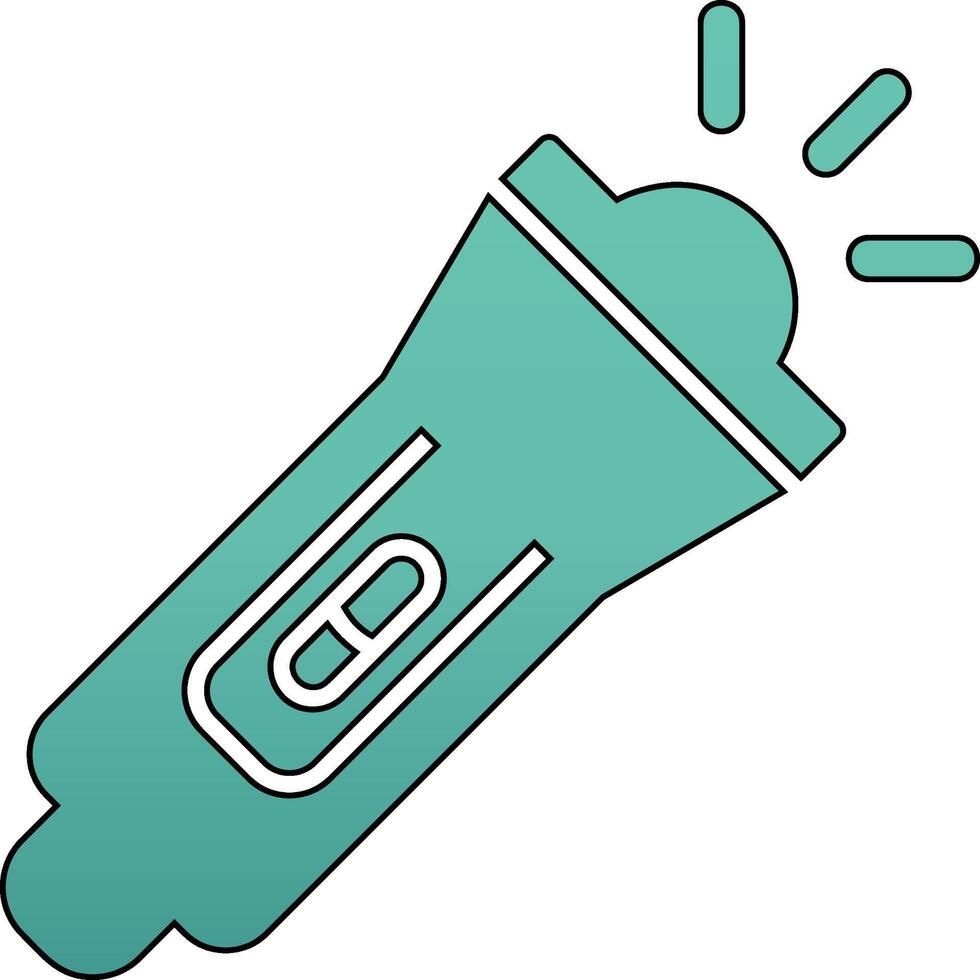 Flashlight Vector Icon