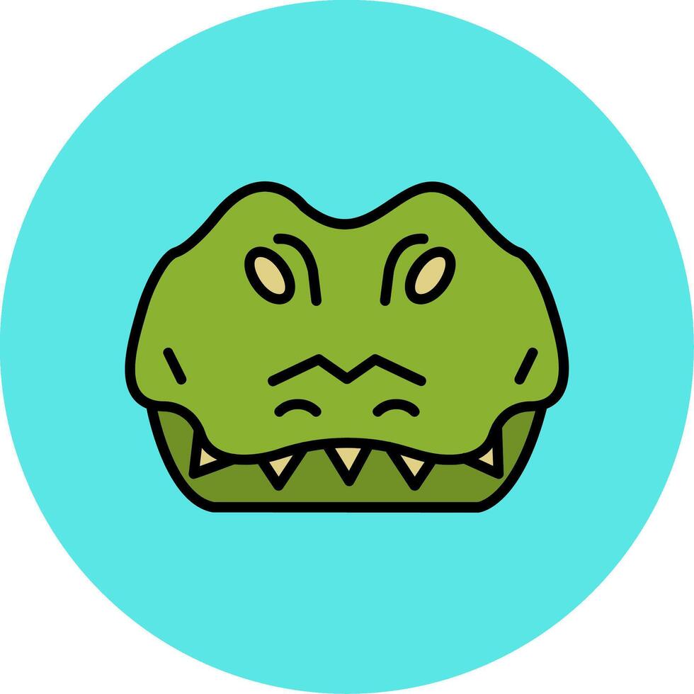 Crocodile Vector Icon