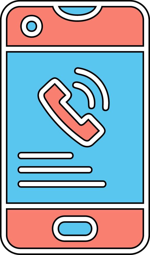 Phone Call Vector Icon