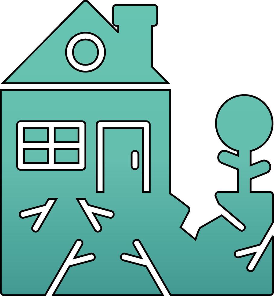 Earthquake Vector Icon