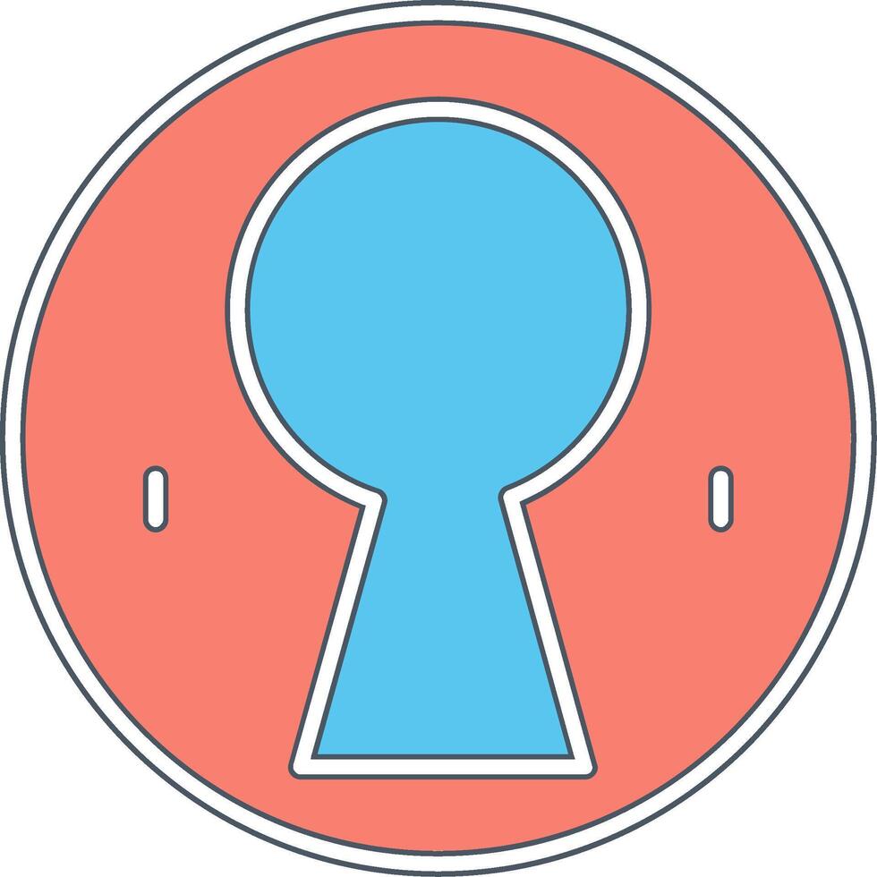 Keyhole Vector Icon