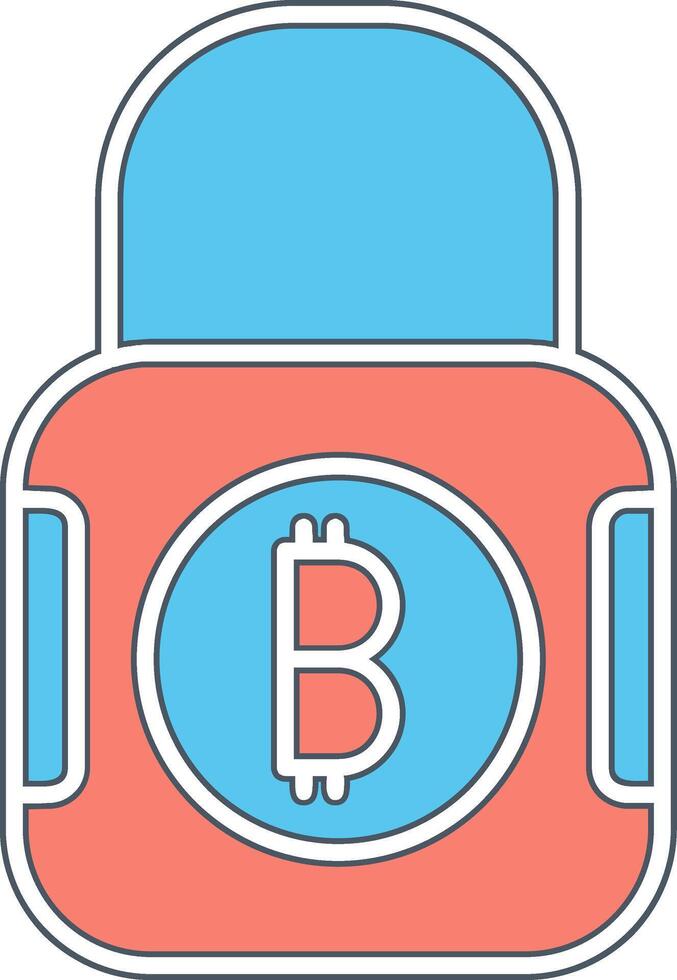 Paid Lock Vector Icon