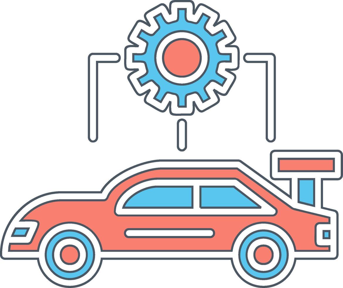 Car Configuration Vector Icon