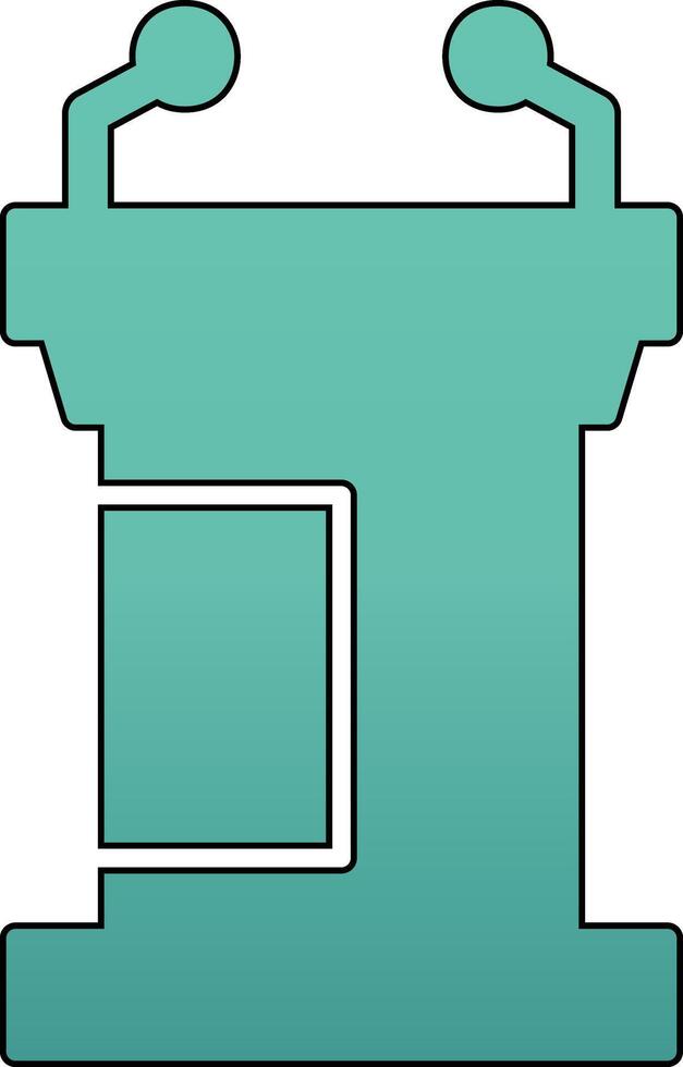 Podium Vector Icon