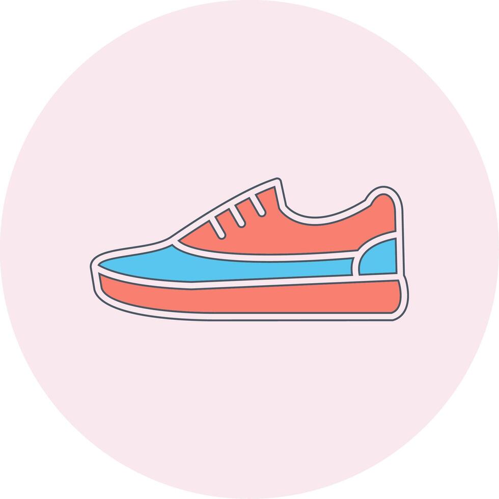 icono de vector de zapatillas