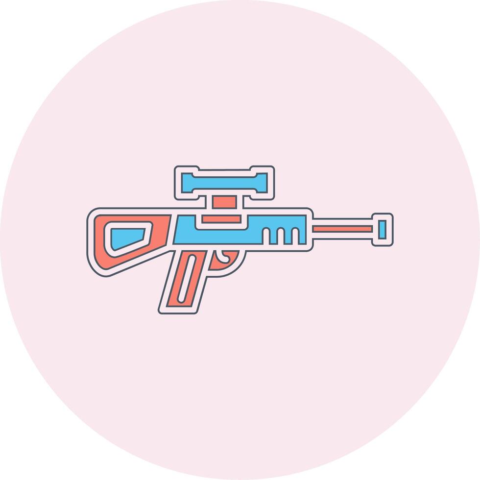 Sniper Gun Vector Icon