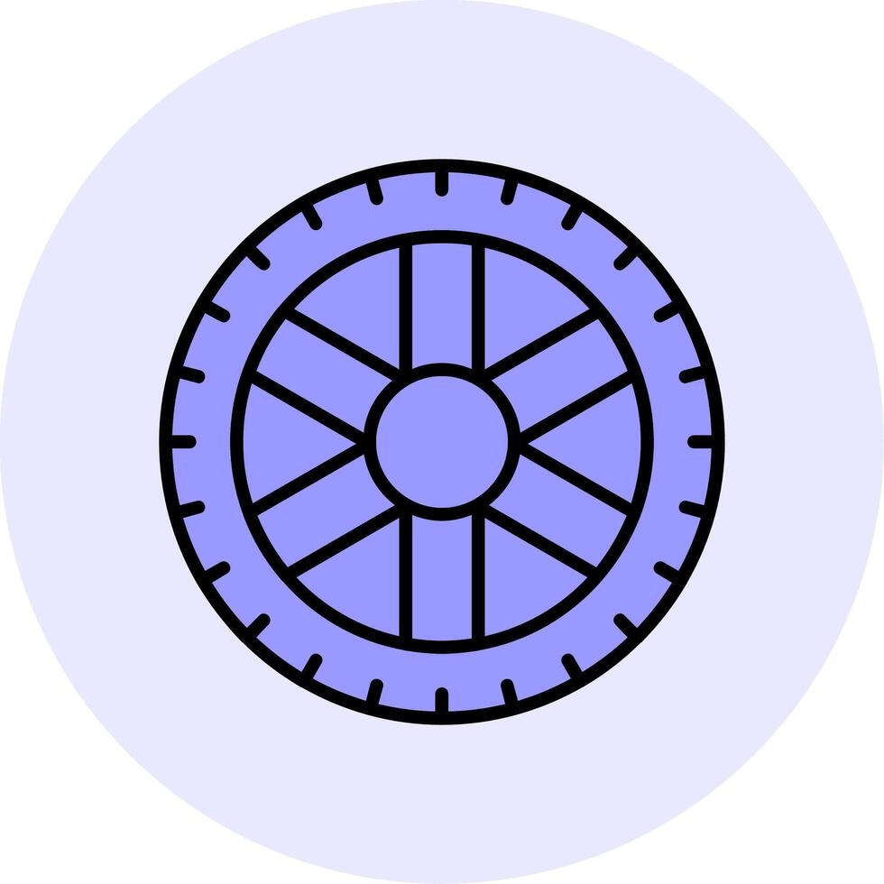 Tire Vector Icon