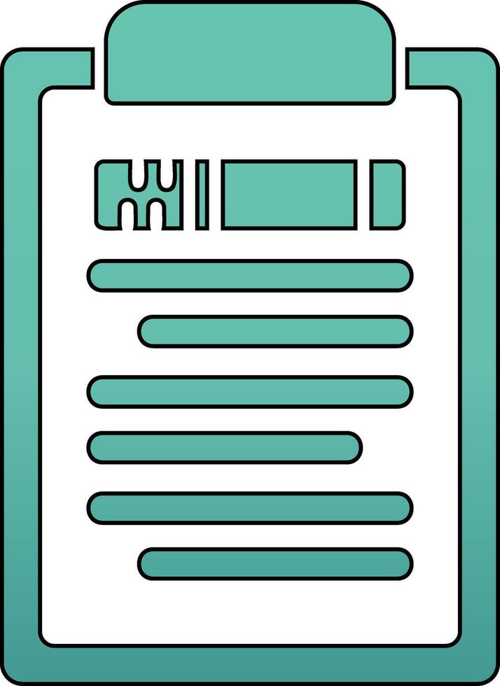 Clipboard Vector Icon