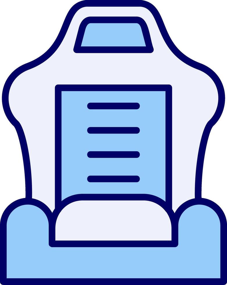Car Seat Vector Icon