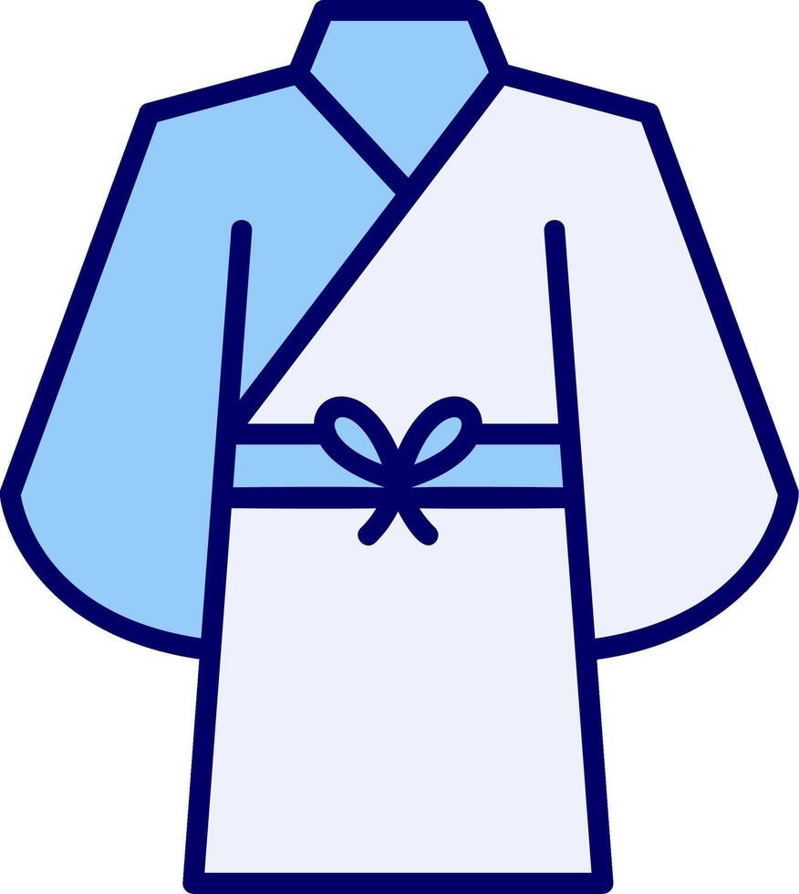 yukata vector icono