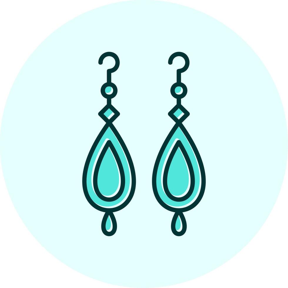 Earrings Vector Icon