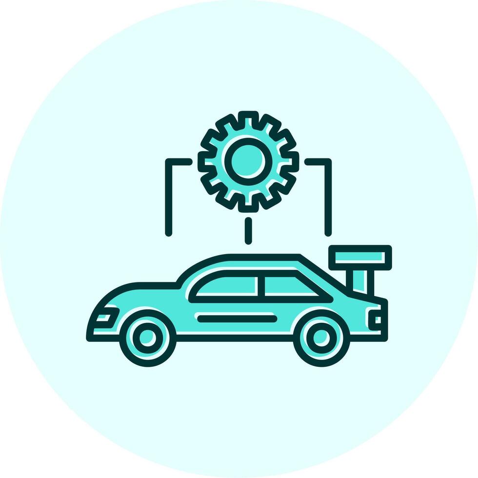 Car Configuration Vector Icon