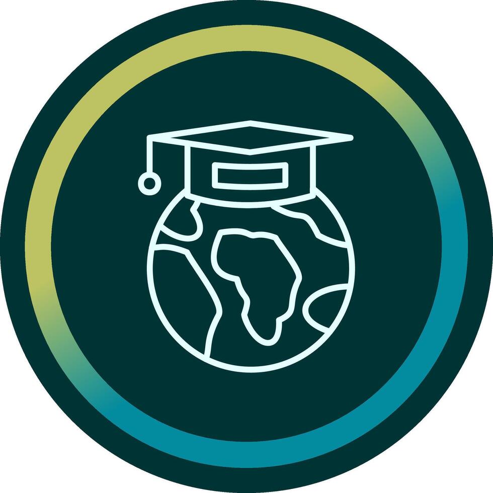 Global Education Vector Icon