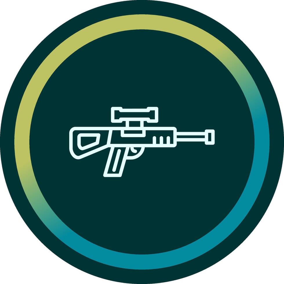 Sniper Gun Vector Icon