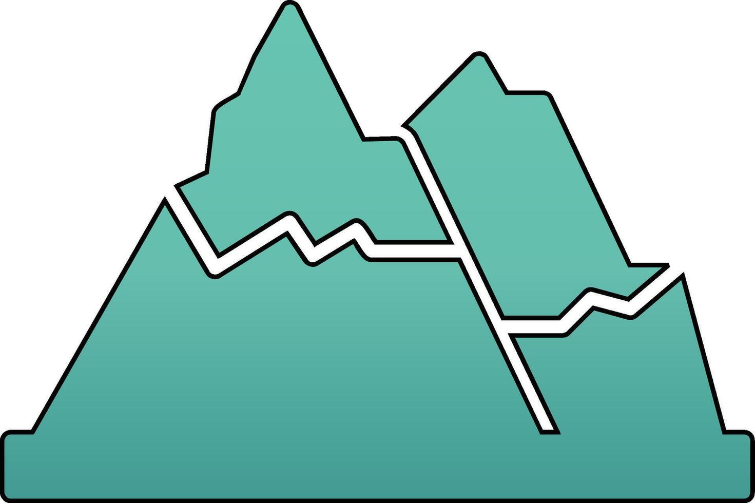 Mountain Vector Icon