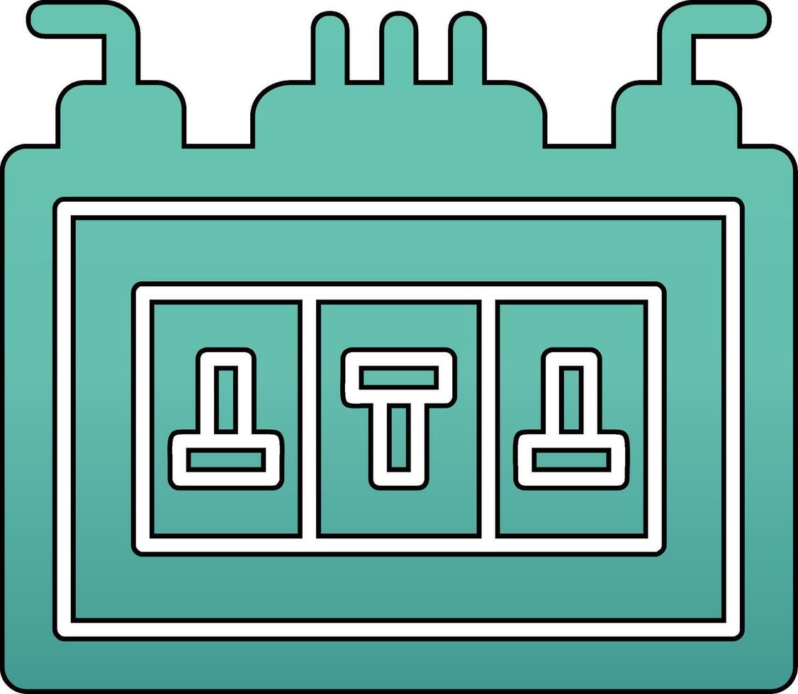 Fuse Box Vector Icon