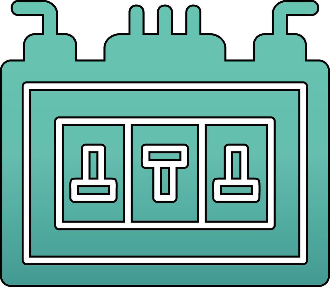 Fuse Box Vector Icon