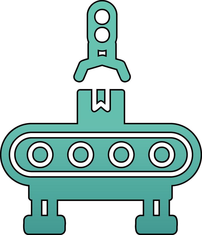 Factory Machine Vector Icon