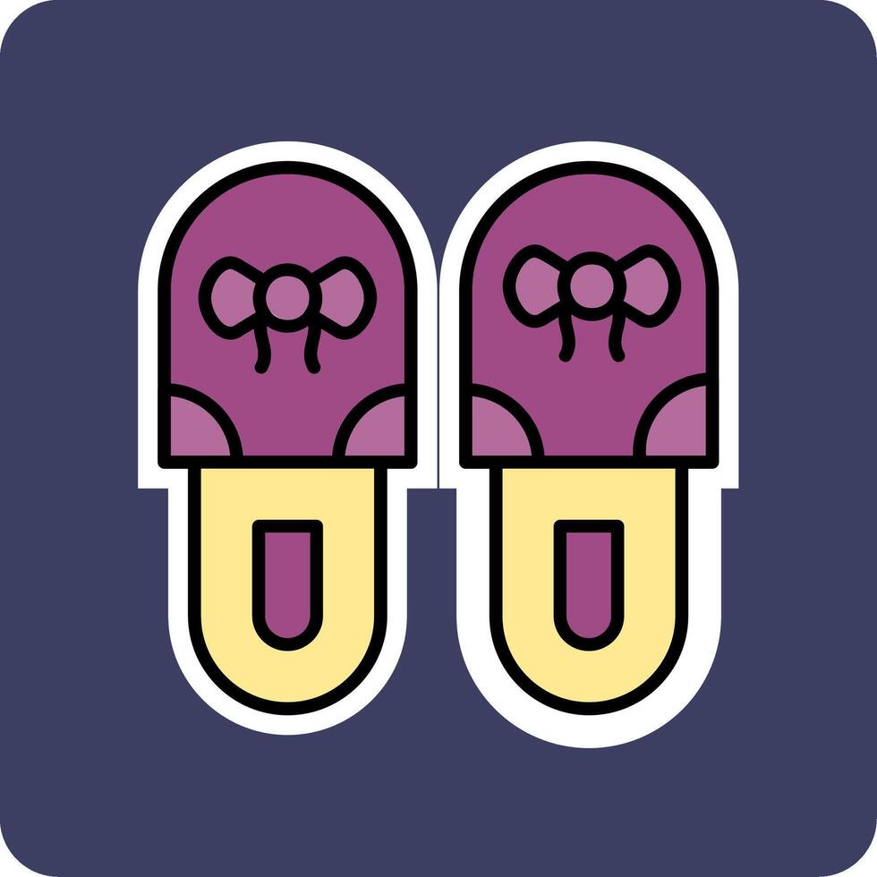 Slippers Vector Icon