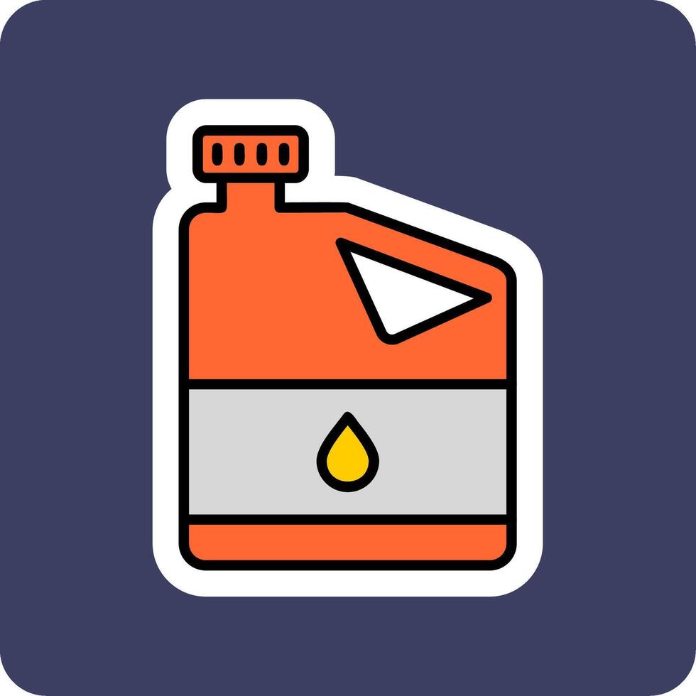 Engine Oil Vector Icon