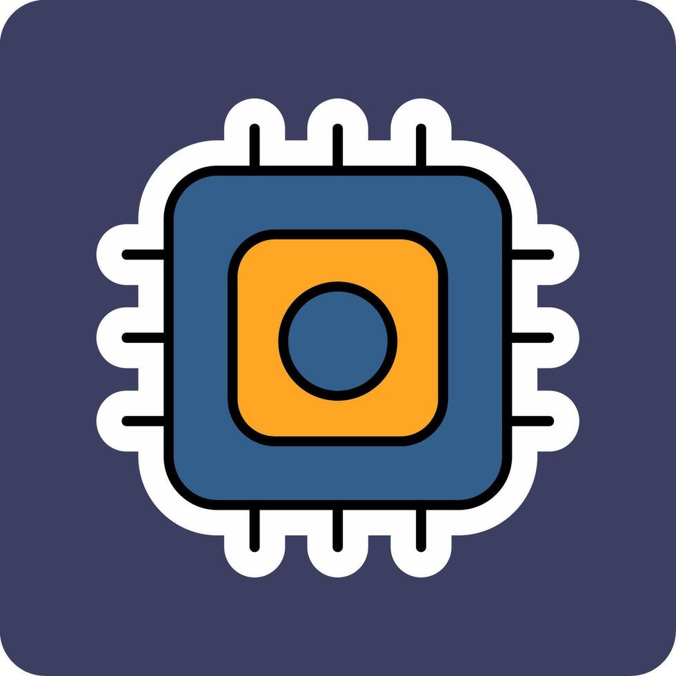 Processor Vector Icon