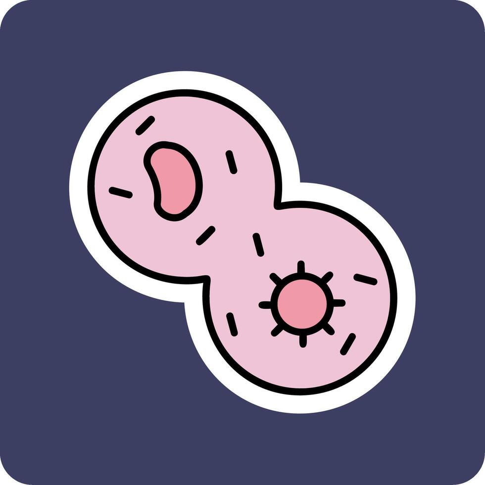 mitosis vector icono