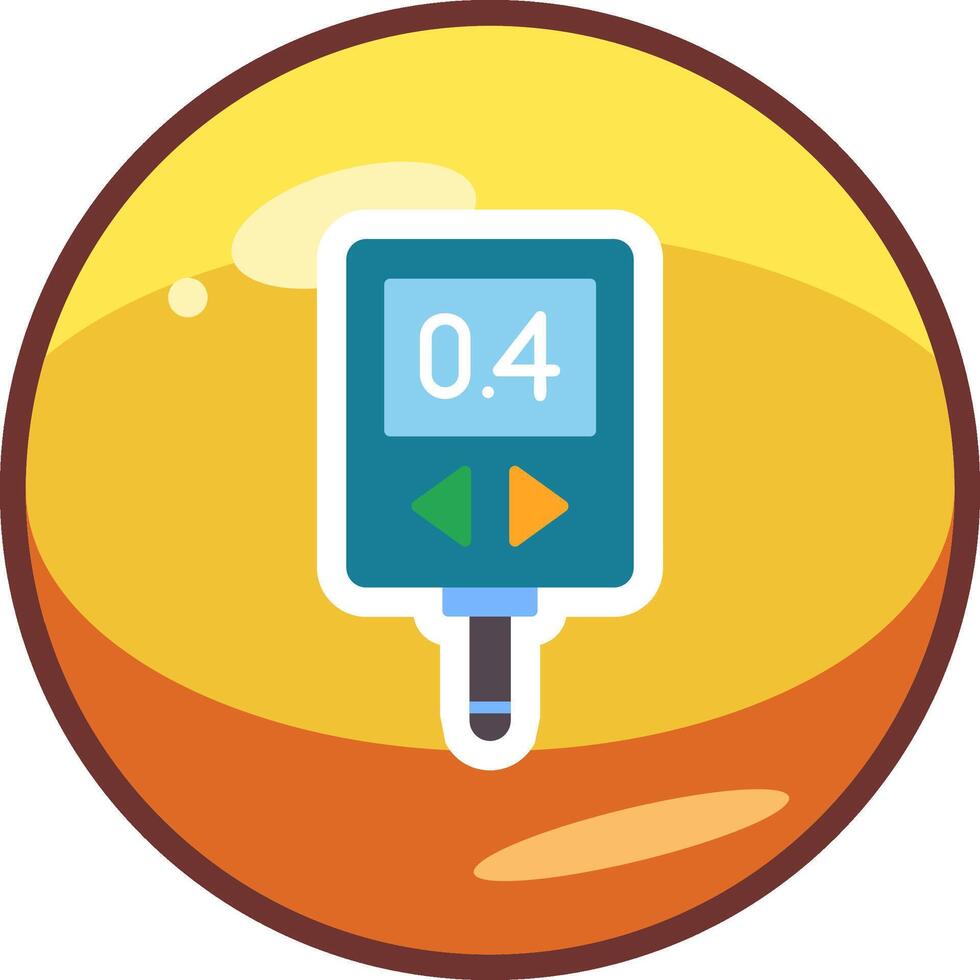 Glucometer Vector Icon