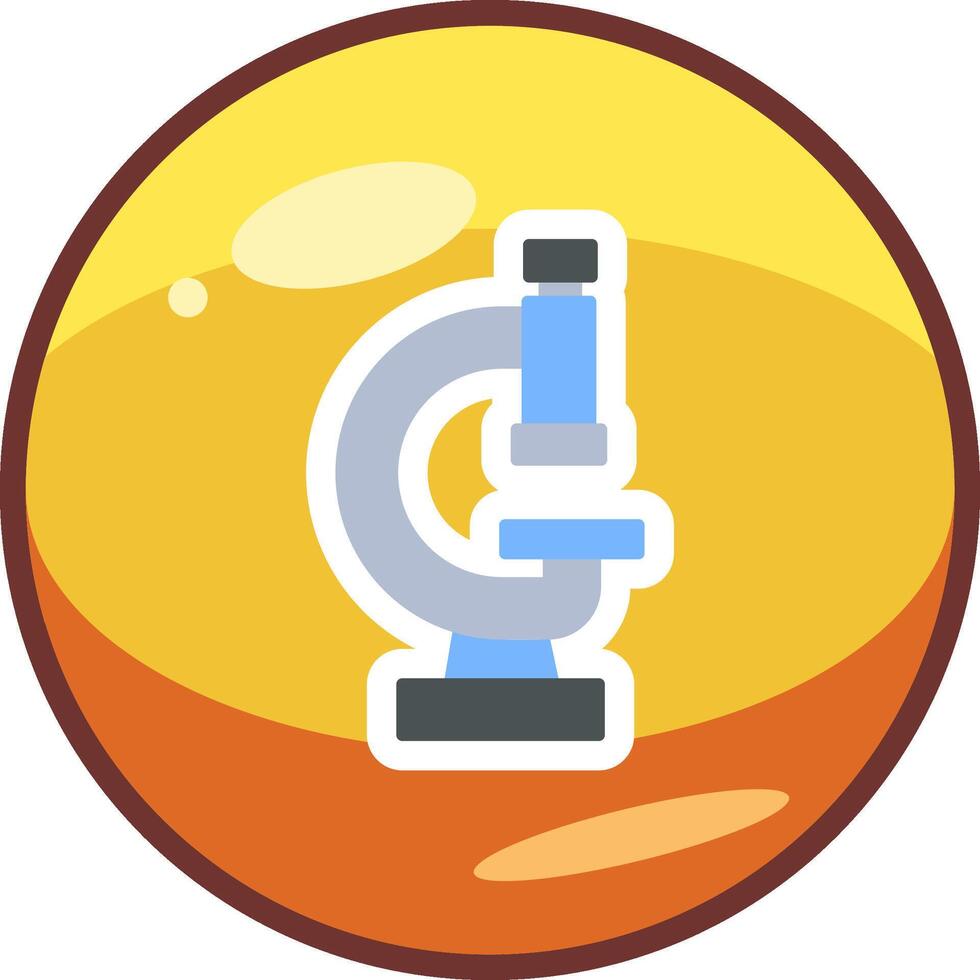Microscope Vector Icon