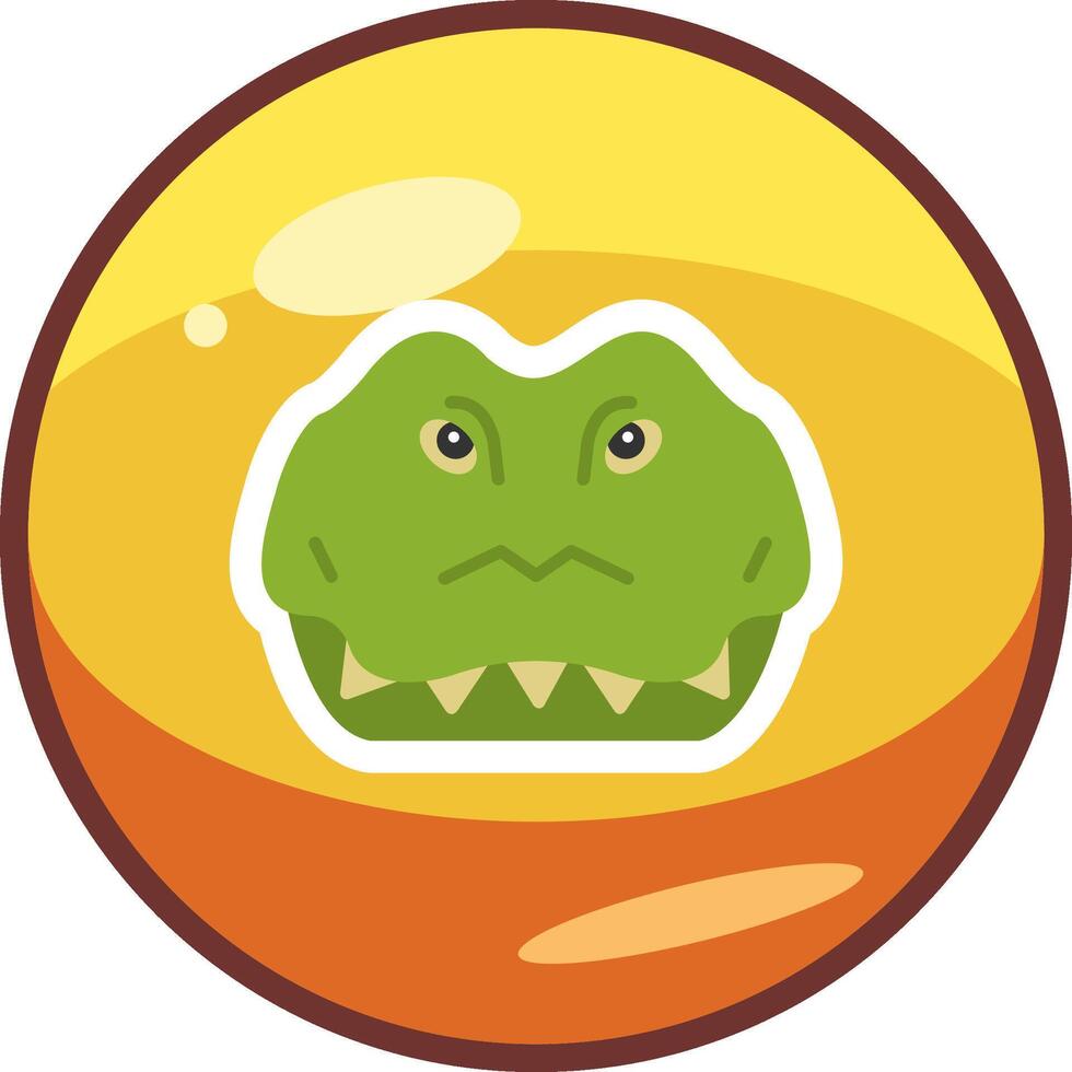 Crocodile Vector Icon