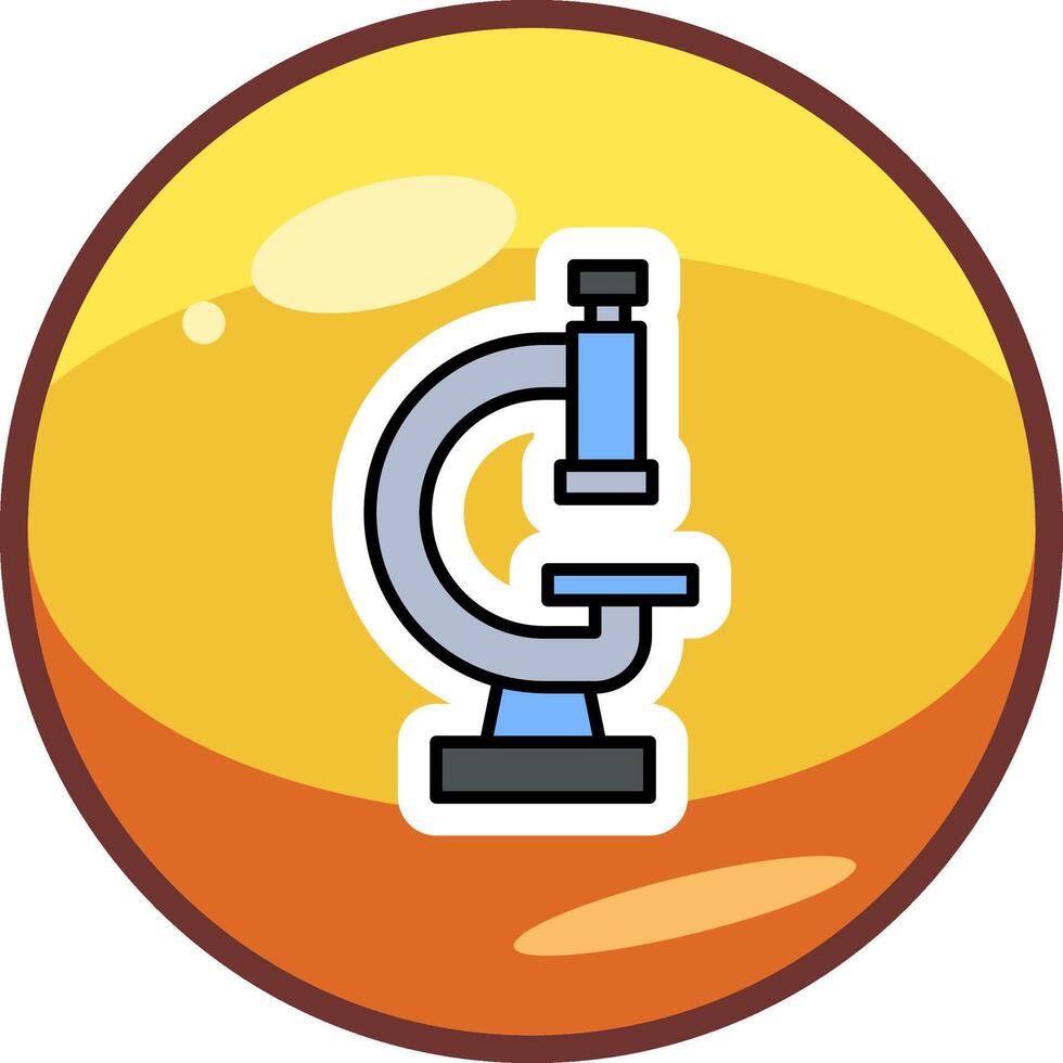 Microscope Vector Icon