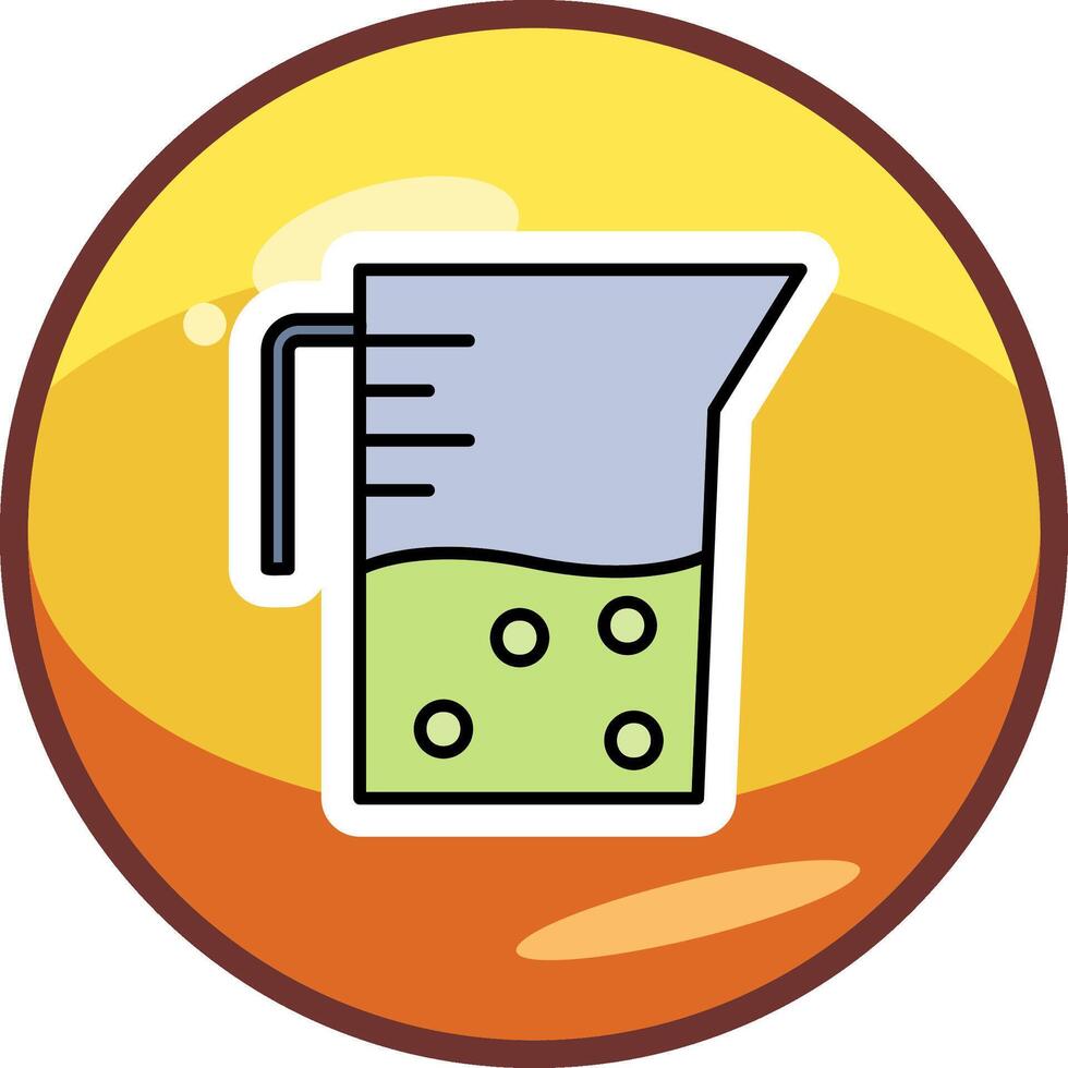 Beaker Vector Icon